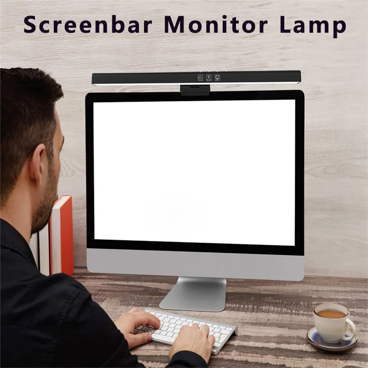 TB-301SG Computer Monitor Light Bar Three Color Temperature Screen LED Lamp (Length: 398mm)