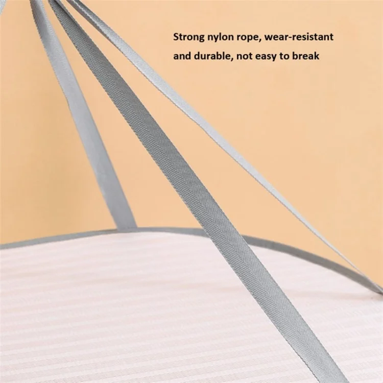 Secador de Roupa 2 Camadas 40x60CM Poliéster + Arame de Aço Rede de Suspensão de Alimentos Rede de Secagem de Suéter