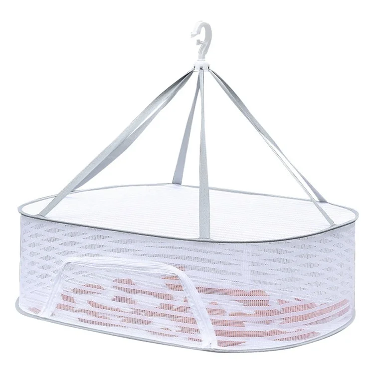 Secador de Roupa Pendurado de Camada Única 50x70CM, Rack de Secagem de Suéter para Roupas Íntimas, Brinquedos, Ervas