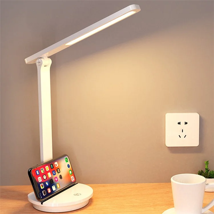 TD-620-LI Children Eye Protection Lamp with Phone Holder, Battery Powered Folding Night Light