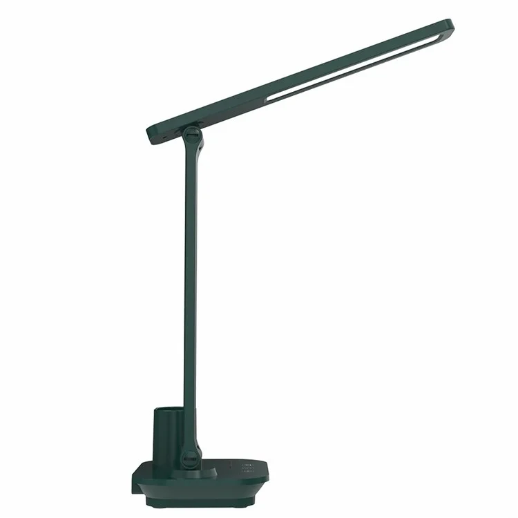 TB-87S LED Eye-Care Desk Study Lamp Bedside Night Light für Studenten, USB-Kabel betrieben - Grün