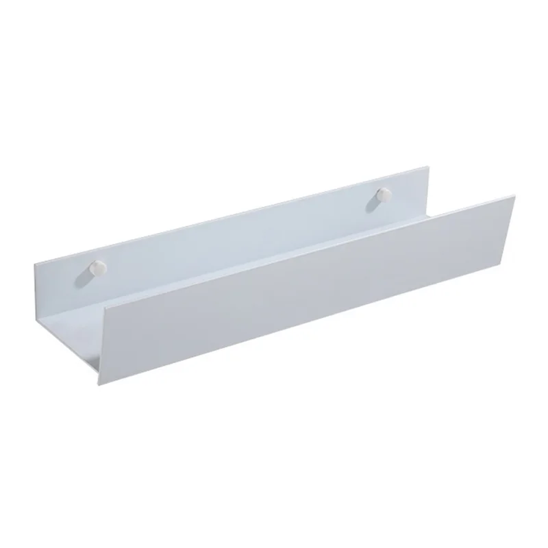 5304 40cm Bathroom Kitchen Home Wall Mounted Aluminum Storage Rack - White