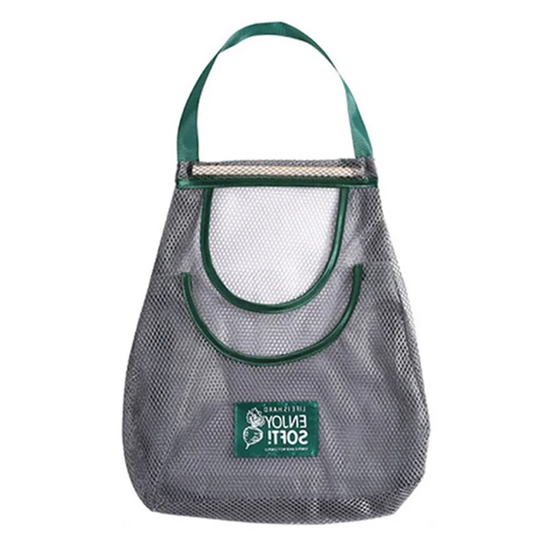 27x40CM Polyester Küchenmaschenmesh Aufbewahrungstasche für Früchte Gemüse (BPA-frei, Kein FDA)