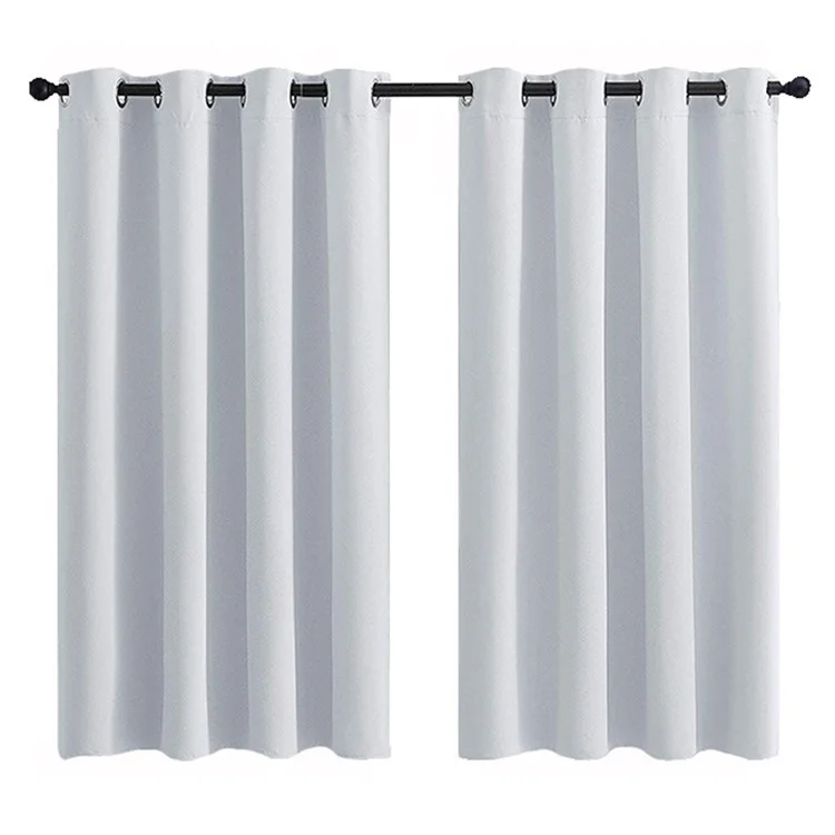 W52xH96 Inch Waterproof Polyester Outdoor Curtain for Cabana Patio Lanai Terrace - 1