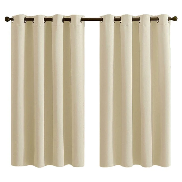 W52xH96 Inch Waterproof Polyester Outdoor Curtain for Cabana Patio Lanai Terrace - 2