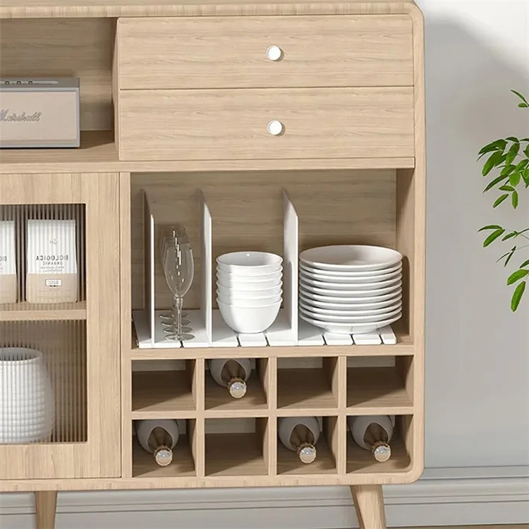Wardrobe Closet Organizer Shelf 3 Partition Boards Plastic Handbag Storage Rack