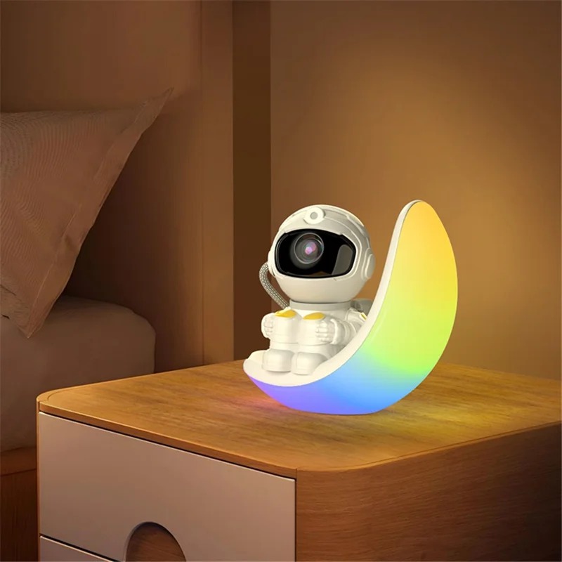Colorful Moon Starry Sky Projection Lamp Atmosphere Light Bedroom Night Light