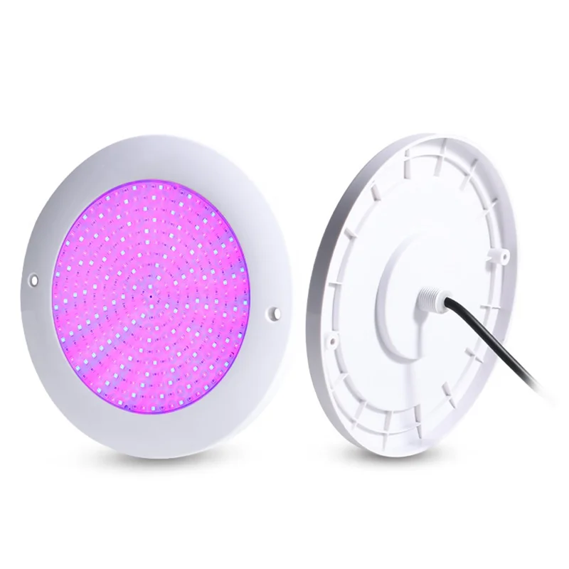 6W 12V Swimming Pool LED Light IP68 Waterproof RGB Underwater Light Submersible Lamp - White Light