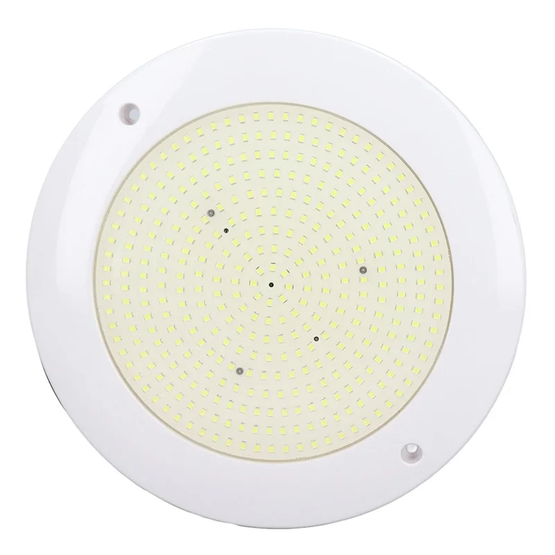 12W 12V Swimming Pool LED Light IP68 Waterproof RGB Underwater Light Submersible Lamp - White Light
