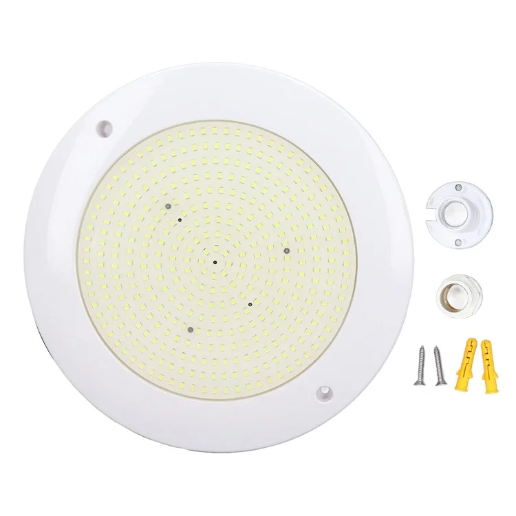 Lampe LED submersible pour piscine de 18W 12V, IP68 étanche, lumière RGB sous-marine - Lumière blanche