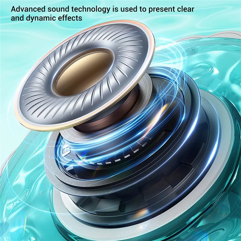 Seashell-Shaped Bluetooth-compatible Speaker Audio Subwoofer with RGB Ambient Lighting - Purple