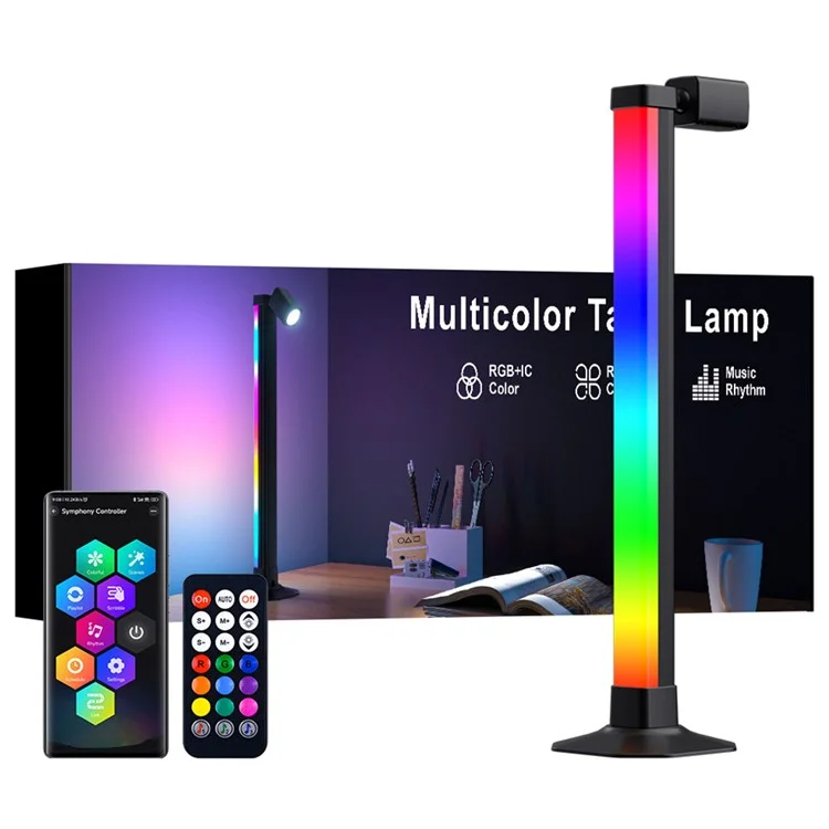 DX24018-BT Schreibtischlampe Bluetooth Ambient Light Augenschutz Musik Sync Leselampe