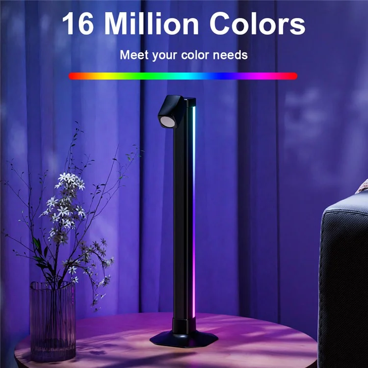 DX24018-BT Schreibtischlampe Bluetooth Ambient Light Augenschutz Musik Sync Leselampe
