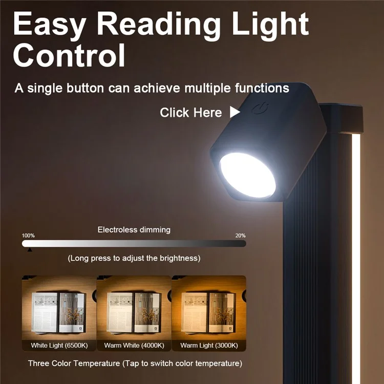 DX24018-BT Schreibtischlampe Bluetooth Ambient Light Augenschutz Musik Sync Leselampe