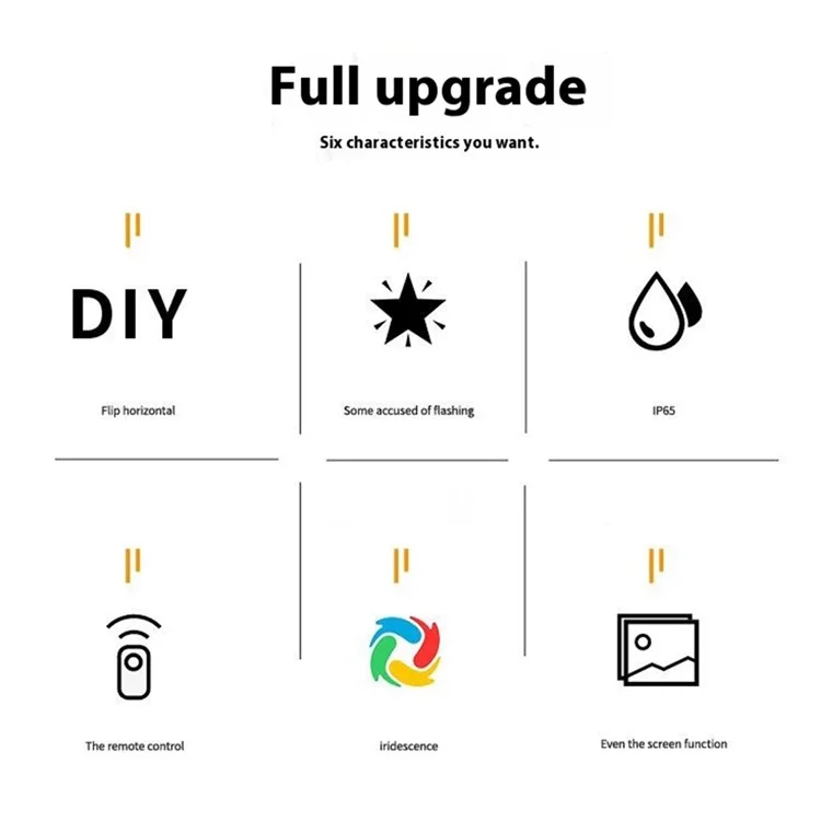Luz de decoração de cortina programável RGB de 1,6 m x 1,6 m com 256 LEDs, controle por aplicativo DIY