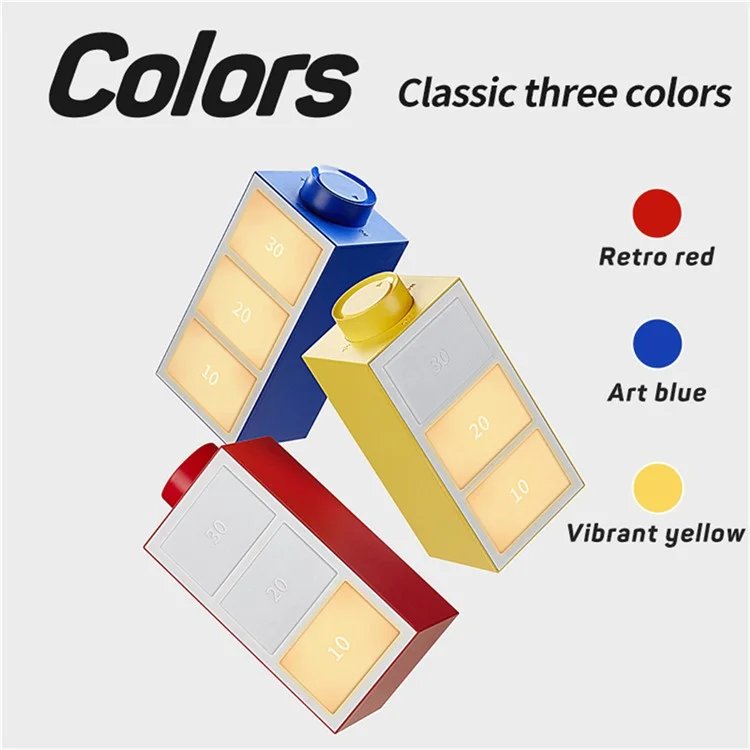 Lâmpada de mesa com ritmo musical k-1701 RGB multicolorida com função de temporizador para casa e quarto - Vermelha