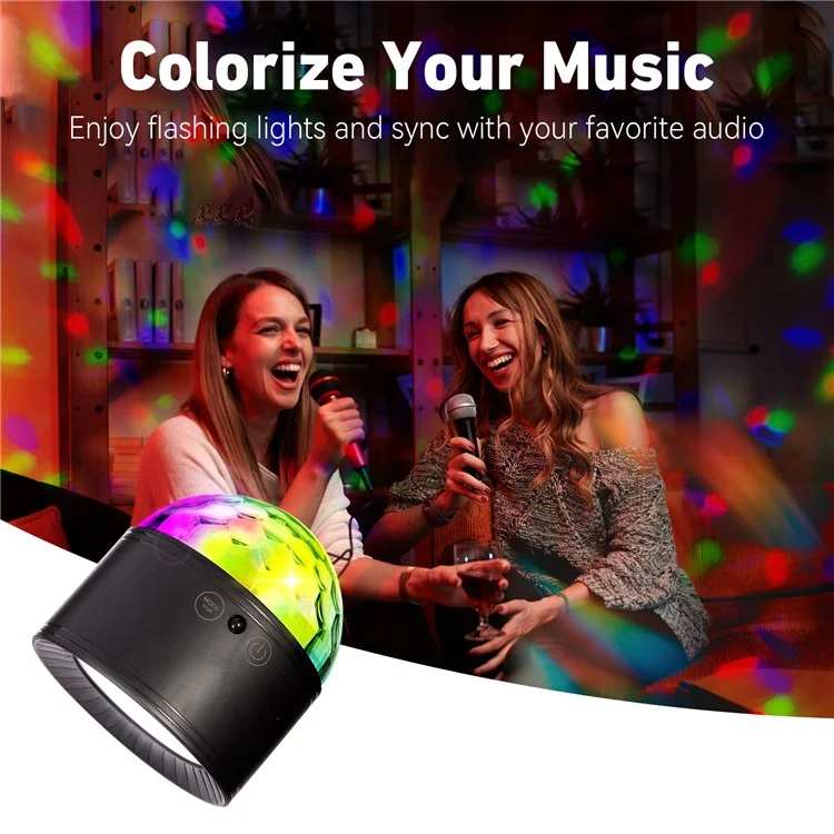 Lámpara de pared con doble cabezal y control remoto, con 3 temperaturas de color y lámpara ambiental tipo bola mágica inteligente