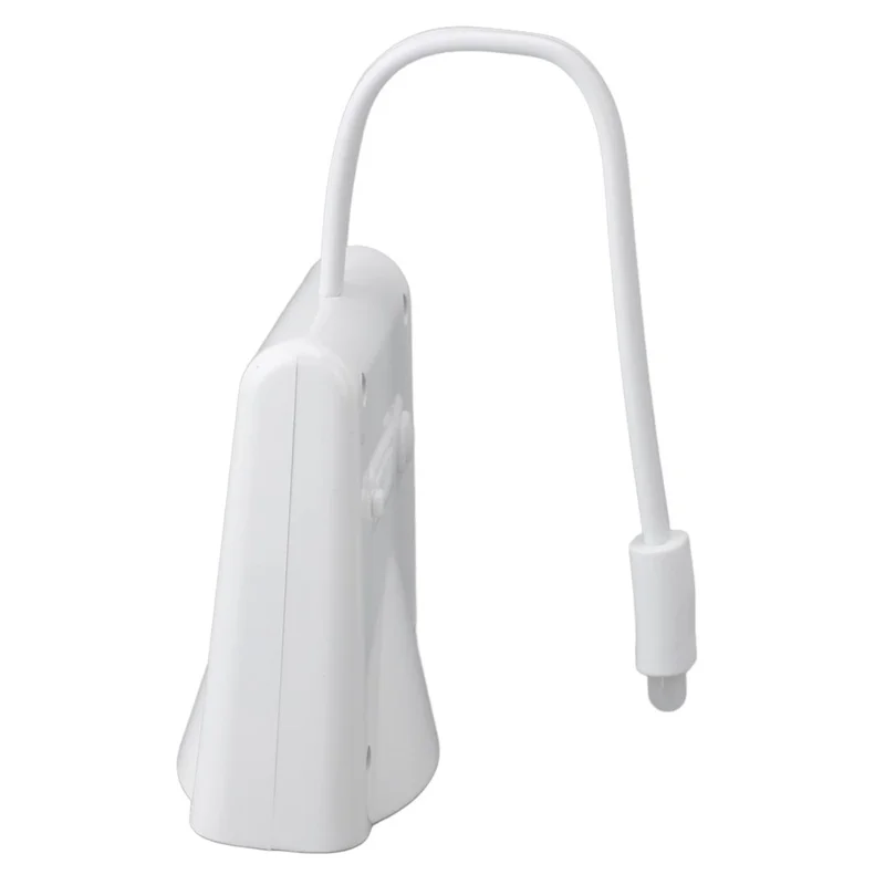 F16 2Pcs Rechargeable Toilet Bowl Light RGB Ambient Light Motion Sensor Projection Night Light for Bathroom
