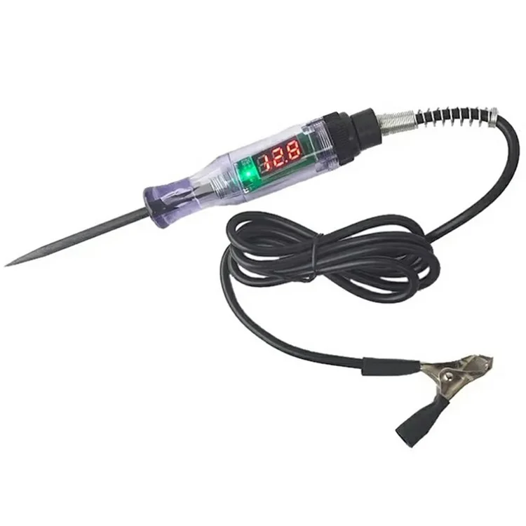 Digital Voltage Tester Pen 3-48V Car Circuit Repair Tool Auto Diagnostic Instrument