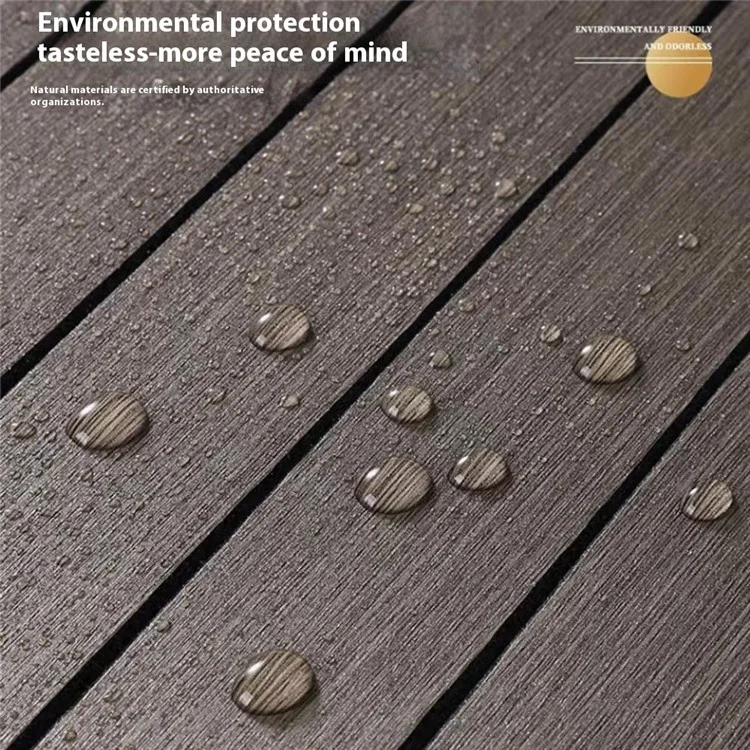 60cm Width Waterproof PET Self Adhesive Wallpaper for Roof Ceiling Wall Renovation, Length: 10m - Wood Brown
