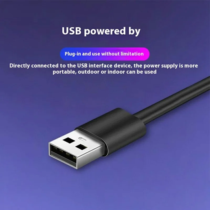 Soporte para Auriculares de Juego KBB-61 con Base Ovalada RGB y Lámpara de Ambiente con Control por Cable