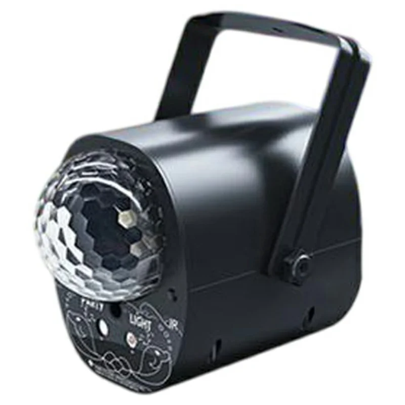 LED Stage Laser Projector Light with Handle Sound Activated Disco Ball Lamp for Party / Bar / KTV (Without Remote)