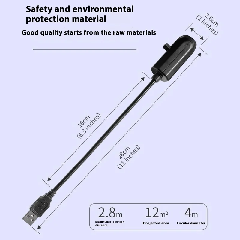 Lámpara de Proyección de Planetas con 10 Diapositivas, Alimentada por USB, Rotación 360 Grados, Luz Nocturna LED para Habitación Infantil