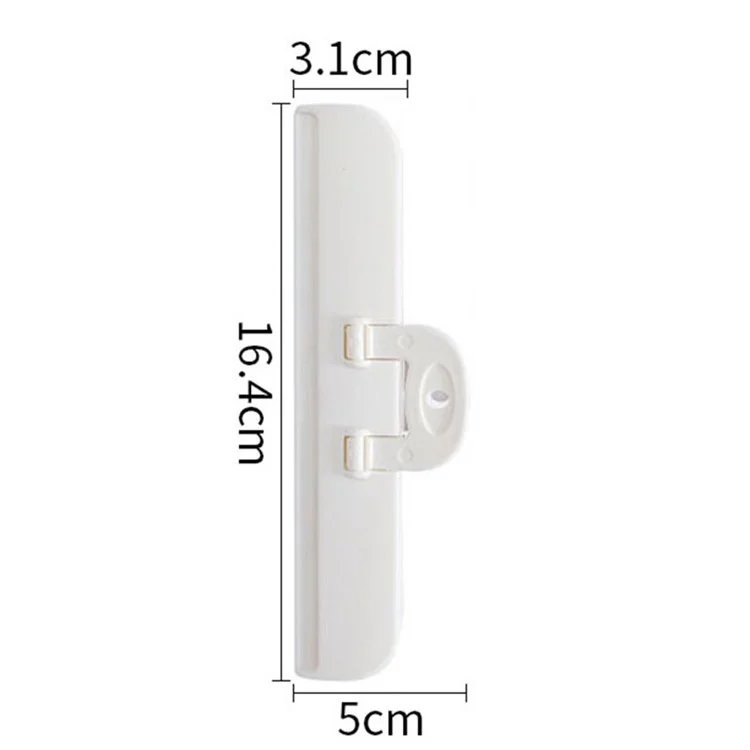 2PCS Home Sealing Food Clips Moisture-proof Food Keeping Fresh Clips for Potato Chip Bag / Snack Bag / Bread Bags (Tamanho: L)