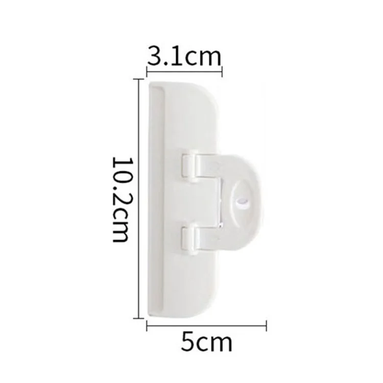 2PCS Potato Chip Clips Food Bag Clips Bag Sealing Clips Air Tight Seal Clamp for Keeping Food Fresh (Size: M)