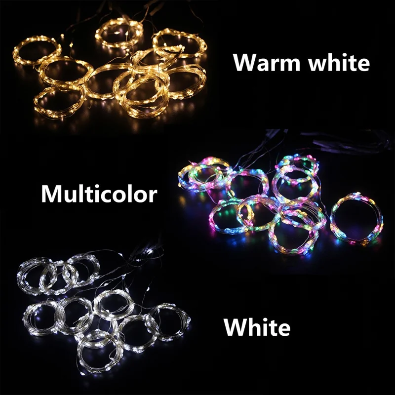 3 x 3m 300 LEDs Solar Powered Copper Wire Curtain Lamp Waterfall Fairy String Light Festival Decoration - Warm Light