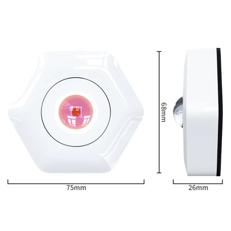 1 Pack LED Touch Sunset Lamp Ambient Light for Photography Battery Powered - Sunset Glow