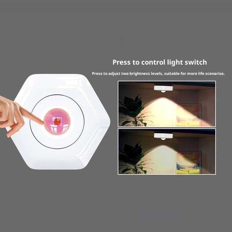 1 Pack LED Touch Sunset Lamp Ambient Light for Photography Battery Powered - Sunset Glow