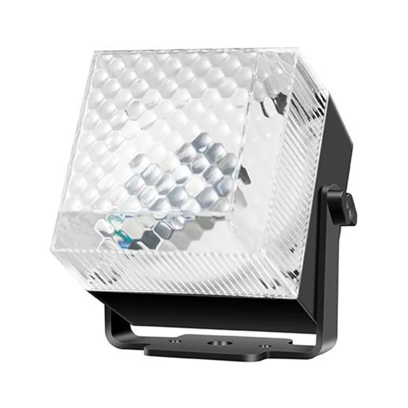 TC-7013 Colorful LED Stage Ambience Light Strobe Sound-Activated Square Night Lamp for KTV Home
