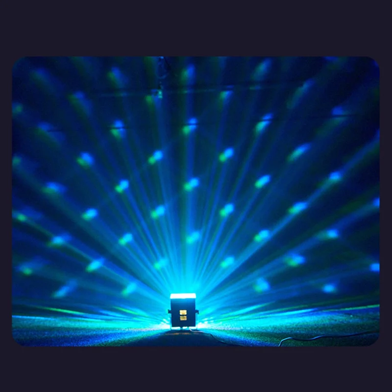 TC-7013 Colorful LED Stage Ambience Light Strobe Sound-Activated Square Night Lamp for KTV Home