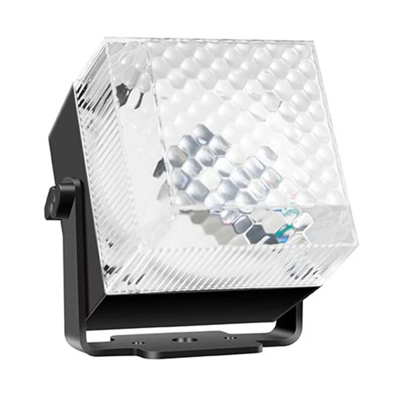 TC-7013 Colorful LED Stage Ambience Light Strobe Sound-Activated Square Night Lamp for KTV Home