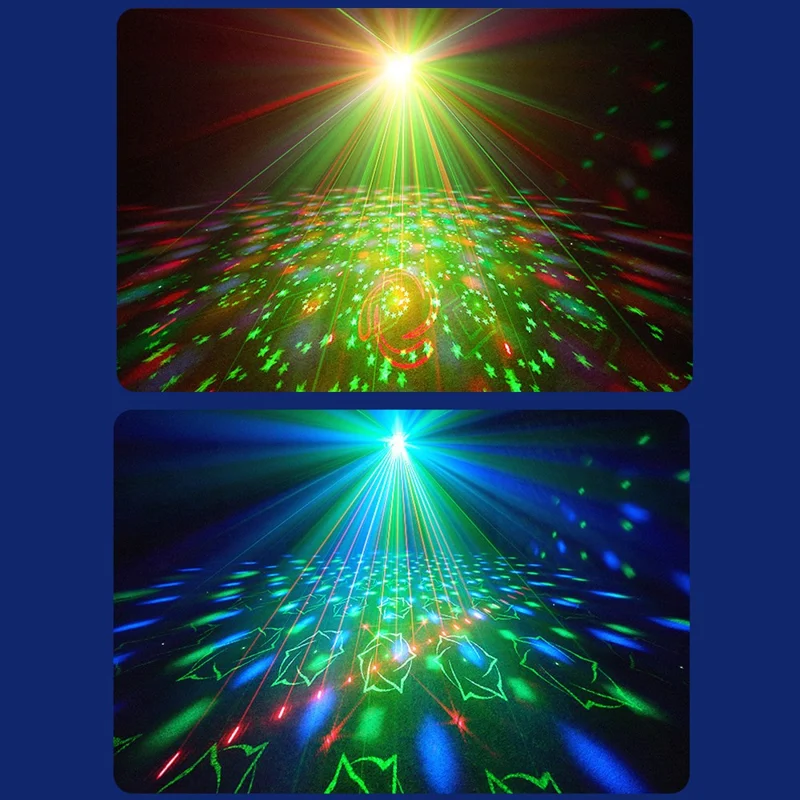 TC-7012 3 Auto / Sound Modes Dual-Head Magic Ball Unabhängige Steuerung Timer RGB LED Bühnenbeleuchtung für KTV Home Bar - EU-Stecker