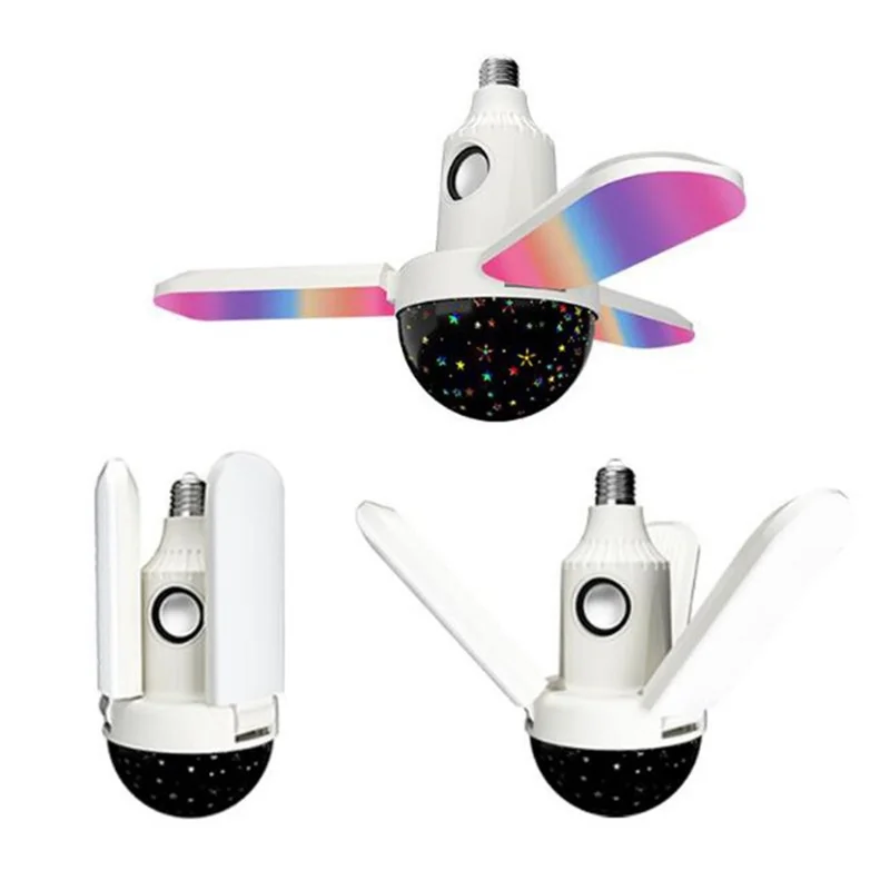 Bluetooth-compatible Star Projector Light with Music Speaker Indoor RGB Color Changing Atmosphere Lamp