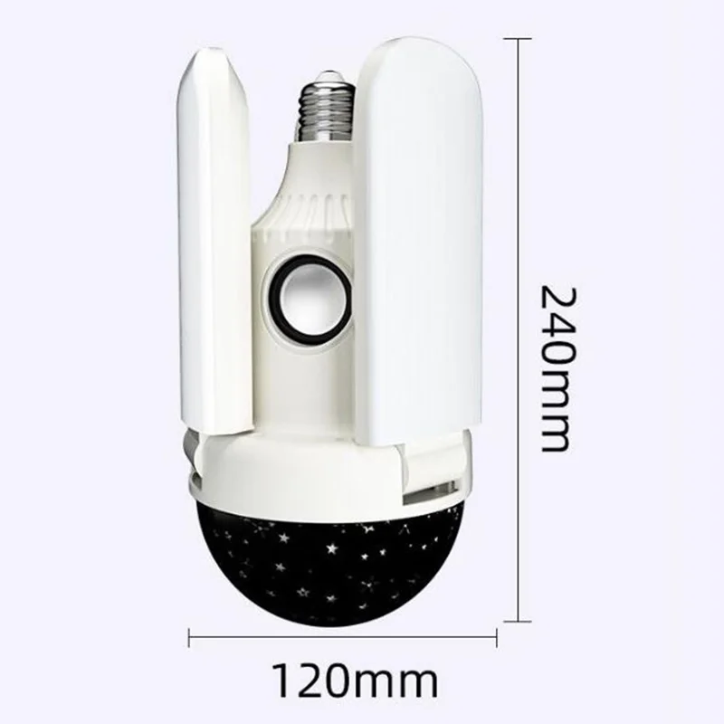 Bluetooth-compatible Star Projector Light with Music Speaker Indoor RGB Color Changing Atmosphere Lamp