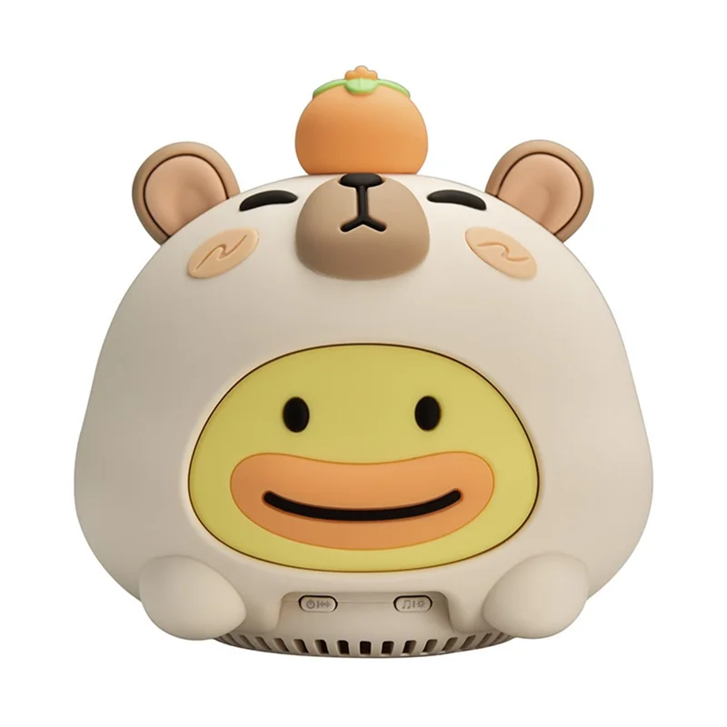 ICARER FAMILY DONO Lampe Nuit Anti-Bruit avec Haut-parleur Bluetooth, Télécommande, Lampe d'Ambiance RGB 7 Couleurs, Fonction Jumelage TWS