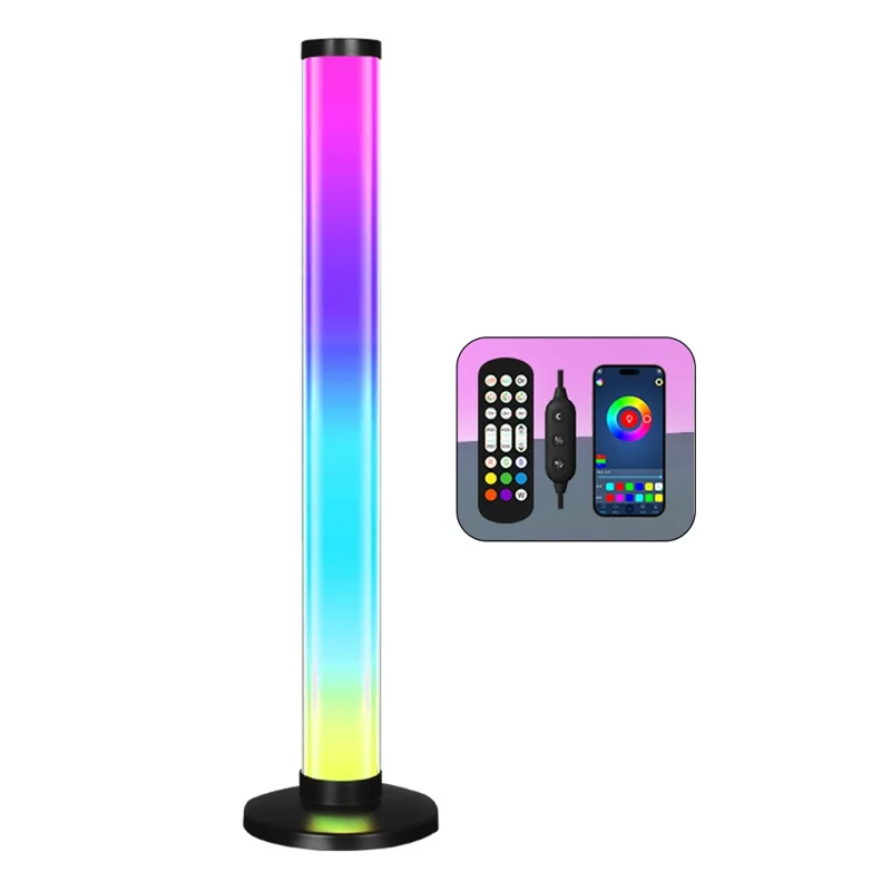 KBB-3 Music Rhythm Ambient Lamp 360° Full Glow Sound Reactive Light for Computer Desktop Night Light