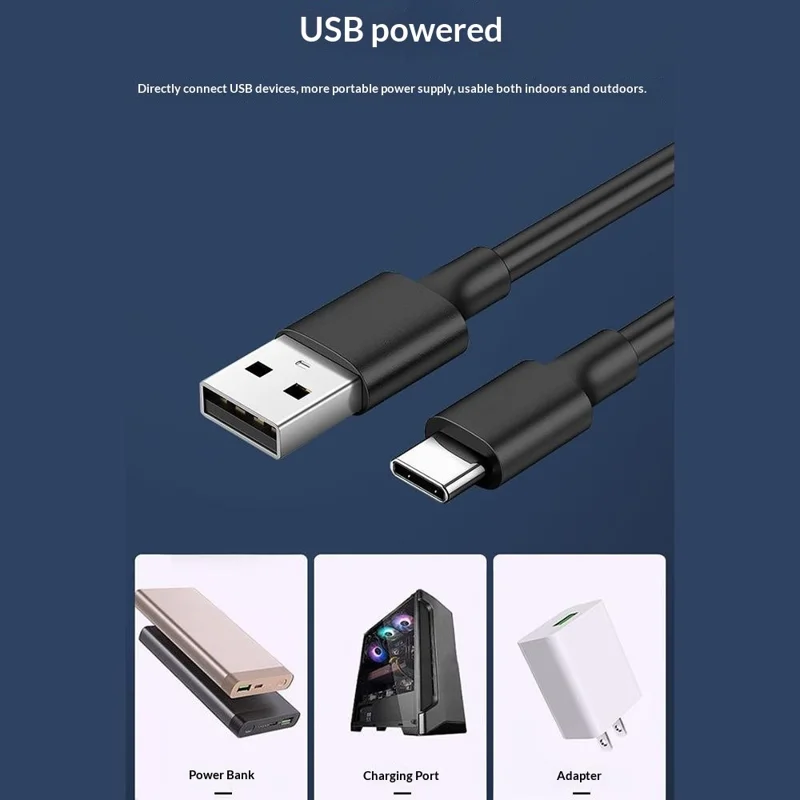 KBB-50 Ein-Knopf-RGB-Gaming-Soundreaktive-Licht-Tischlampe für Schlafzimmer-Nachtlicht