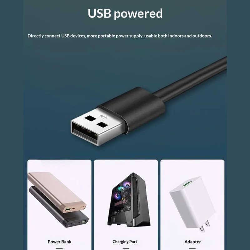 KBB-51 RGB-Ambientlicht mit Tastensteuerung, Bluetooth-kompatible APP, Soundreaktive Lampe für Gaming-Desktop