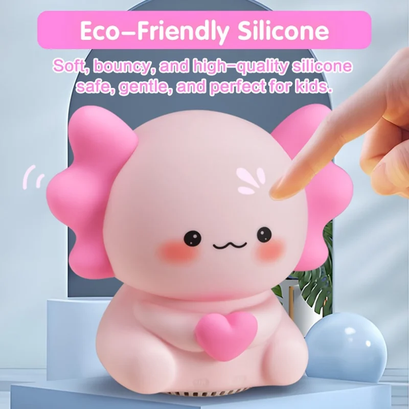 ICARER FAMILY Hexagonal Dragon White Noise Night Light Bluetooth-Compatible Speaker RGB Mood Light