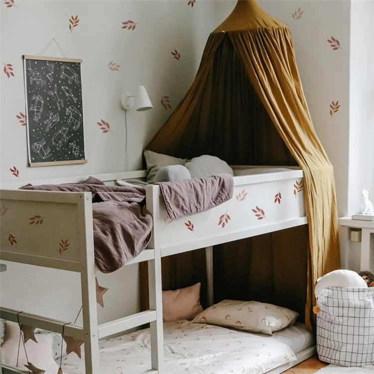 Adesivos de parede para quarto de crianças Decoração de folhas Decoração de parede para quartos de crianças, sala de jogos (sem certificação EN71)
