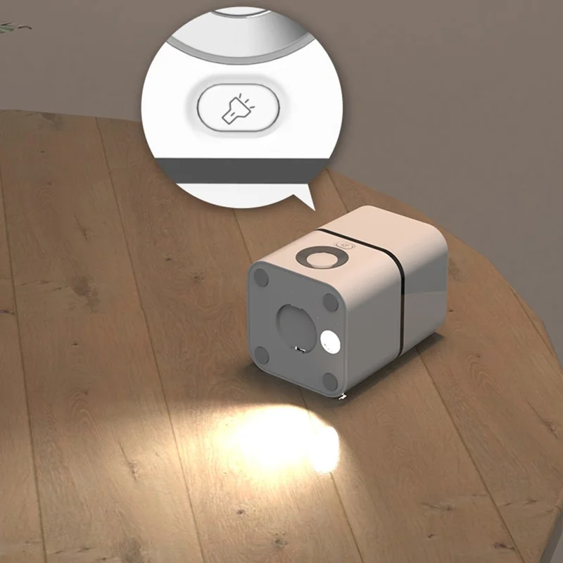 TB-137SLIR 2000mAh Rechargeable PIR Motion Sensor Night Light Portable LED Camping Light for Bedroom Outdoor