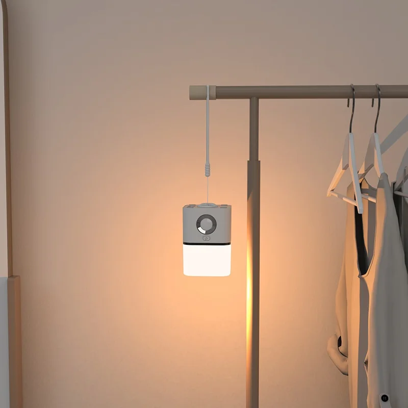 TB-137SLIR 2000mAh Rechargeable PIR Motion Sensor Night Light Portable LED Camping Light for Bedroom Outdoor