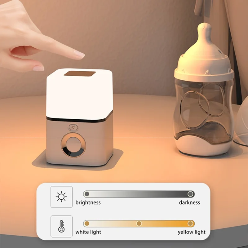 TB-137SLIR 2000mAh Rechargeable PIR Motion Sensor Night Light Portable LED Camping Light for Bedroom Outdoor