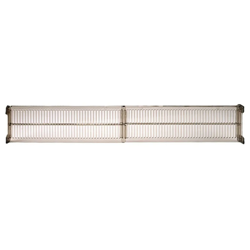 2 pièces de séparateurs de tiroir ajustables 27,5-51 cm, séparateurs de rangement extensibles pour armoires de cuisine, transparent/noir