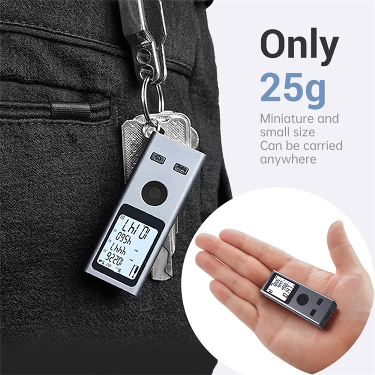 KS-710030 Mini Smart Laser Rangefinder 30M Digital Laser Range Finder Handheld Distance Meter