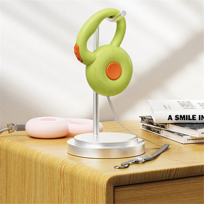 AIWO 3m Automatic Retractable Dog Leash Pet Traction Rope Dog Training Walking Lead Leash - Pink